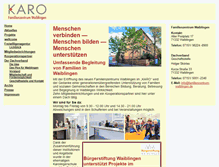 Tablet Screenshot of familienzentrum-waiblingen.de